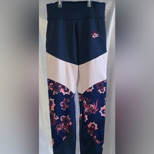 Nike Sportswear Essential Floral Printed Legging Women's Size Large